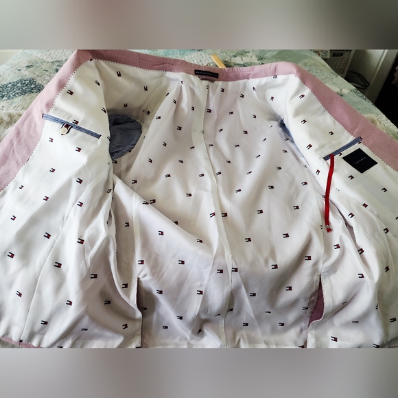 TOMMY HILFIGER | Light Pink Blazer for Men | Extra Large - Picture 8 of 8
